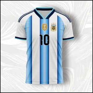 প্রিমিয়াম কোয়ালিটি ফুটবল জার্সি (Argentina)