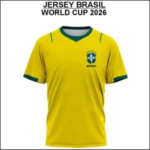 প্রিমিয়াম কোয়ালিটি ফুটবল জার্সি (Brazil)